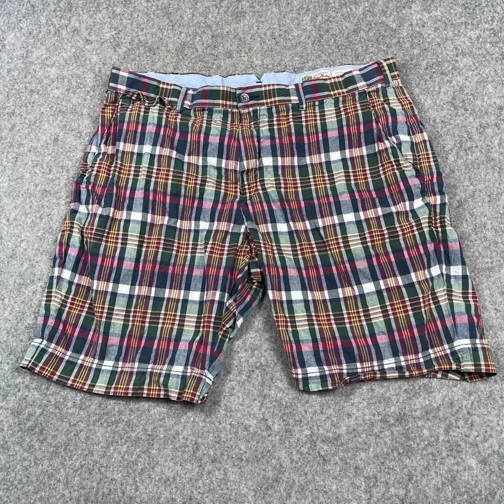 Vintage Polo Ralph Lauren Shorts Indian Madras Plaid Men's 38 Multicolor 8
